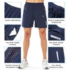 image:imageNORTHYARD Mens Athletic Running Shorts Gym Workout 795 Quick Dry Lightweight Sports Basketball Tennis 3 Zipper PocketsNavy
