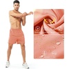 image:imageNORTHYARD Mens Athletic Running Shorts Gym Workout 795 Quick Dry Lightweight Sports Basketball Tennis 3 Zipper PocketsPinkorange