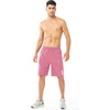 image:imageNORTHYARD Mens Athletic Running Shorts Gym Workout 795 Quick Dry Lightweight Sports Basketball Tennis 3 Zipper PocketsPowderpink