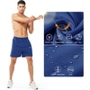 image:imageNORTHYARD Mens Athletic Running Shorts Gym Workout 795 Quick Dry Lightweight Sports Basketball Tennis 3 Zipper PocketsRoyalblue