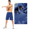 image:imageNORTHYARD Mens Athletic Running Shorts Gym Workout 795 Quick Dry Lightweight Sports Basketball Tennis 3 Zipper PocketsRoyalblue