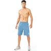image:imageNORTHYARD Mens Athletic Running Shorts Gym Workout 795 Quick Dry Lightweight Sports Basketball Tennis 3 Zipper PocketsSkyblue