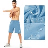 image:imageNORTHYARD Mens Athletic Running Shorts Gym Workout 795 Quick Dry Lightweight Sports Basketball Tennis 3 Zipper PocketsSkyblue