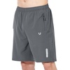 image:imageNORTHYARD Mens Athletic Running Shorts Gym Workout 795 Quick Dry Lightweight Sports Basketball Tennis 3 Zipper PocketsSmokegrey