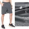 image:imageNORTHYARD Mens Athletic Running Shorts Gym Workout 795 Quick Dry Lightweight Sports Basketball Tennis 3 Zipper PocketsSmokegrey