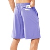 image:imageNORTHYARD Mens Athletic Running Shorts Gym Workout 795 Quick Dry Lightweight Sports Basketball Tennis 3 Zipper PocketsViolet