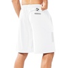 image:imageNORTHYARD Mens Athletic Running Shorts Gym Workout 795 Quick Dry Lightweight Sports Basketball Tennis 3 Zipper PocketsWhite