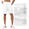 image:imageNORTHYARD Mens Athletic Running Shorts Gym Workout 795 Quick Dry Lightweight Sports Basketball Tennis 3 Zipper PocketsWhite