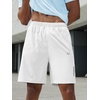 image:imageNORTHYARD Mens Athletic Running Shorts Gym Workout 795 Quick Dry Lightweight Sports Basketball Tennis 3 Zipper PocketsWhite
