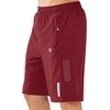 image:imageNORTHYARD Mens Athletic Running Shorts Gym Workout 795 Quick Dry Lightweight Sports Basketball Tennis 3 Zipper PocketsWinered