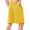 image:imageNORTHYARD Mens Athletic Running Shorts Gym Workout 795 Quick Dry Lightweight Sports Basketball Tennis 3 Zipper PocketsYellow