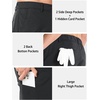 image:imageNORTHYARD Mens Golf Shorts 9 Lightweight Stretch Quick Dry Casual Dress Hybrid Shorts with 6 Pockets for Golf Hiking WorkBlack