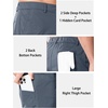image:imageNORTHYARD Mens Golf Shorts 9 Lightweight Stretch Quick Dry Casual Dress Hybrid Shorts with 6 Pockets for Golf Hiking WorkCoolgrey