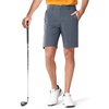image:imageNORTHYARD Mens Golf Shorts 9 Lightweight Stretch Quick Dry Casual Dress Hybrid Shorts with 6 Pockets for Golf Hiking WorkCoolgrey