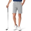 image:imageNORTHYARD Mens Golf Shorts 9 Lightweight Stretch Quick Dry Casual Dress Hybrid Shorts with 6 Pockets for Golf Hiking WorkLightgrey