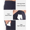 image:imageNORTHYARD Mens Golf Shorts 9 Lightweight Stretch Quick Dry Casual Dress Hybrid Shorts with 6 Pockets for Golf Hiking WorkNavy