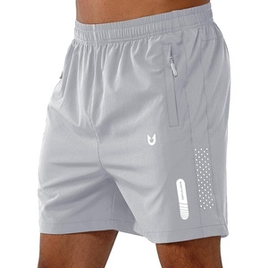 image:imageNORTHYARD Mens Athletic Running Shorts Gym Workout 795 Quick Dry Lightweight Sports Basketball Tennis 3 Zipper PocketsGrey