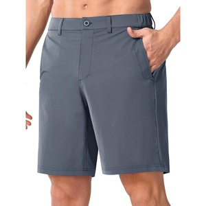 image:imageNORTHYARD Mens Golf Shorts 9 Lightweight Stretch Quick Dry Casual Dress Hybrid Shorts with 6 Pockets for Golf Hiking WorkCoolgrey