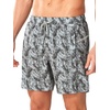 image:imageNORTHYARD 2 in 1 Mens Swim Trunks 7 Quick Dry Board Shorts with Compression Liner Swimsuit Bathing Beach Short with PocketsGreypineapple