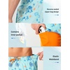 image:imageNORTHYARD 2 in 1 Mens Swim Trunks 7 Quick Dry Board Shorts with Compression Liner Swimsuit Bathing Beach Short with PocketsLakeblueseashell