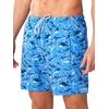 image:imageNORTHYARD 2 in 1 Mens Swim Trunks 7 Quick Dry Board Shorts with Compression Liner Swimsuit Bathing Beach Short with PocketsOceanshark
