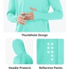 image:imageNORTHYARD Mens UPF 50 Rash Guard Hoodie Long Sleeve Sun Protection Shirt Fishing Swim Beach Hiking Quick Dry LightweightLakeblue