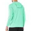 image:imageNORTHYARD Mens UPF 50 Rash Guard Hoodie Long Sleeve Sun Protection Shirt Fishing Swim Beach Hiking Quick Dry LightweightLightmint