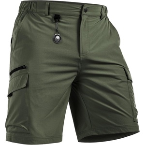 image:imageNORTHYARD Mens Cargo Hiking Shorts 9 Lightweight Outdoor Tactical Work Camping Sport Golf Casual Travel Fishing MultipocketArmygreen