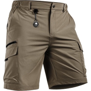 image:imageNORTHYARD Mens Cargo Hiking Shorts 9 Lightweight Outdoor Tactical Work Camping Sport Golf Casual Travel Fishing MultipocketDarkkhaki