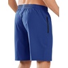 image:imageNORTHYARD Mens Athletic Running Shorts Quick Dry Lightweight Zip Pockets  5 7 9 Inseam Unlined Adjustable Waist Moisture Wicking 4Way Stretch UPF 50 Workout Gym Tennis Basketball HikingRoyalblue