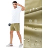 image:imageNORTHYARD Mens Athletic Running Shorts Quick Dry Lightweight Zip Pockets  5 7 9 Inseam Unlined Adjustable Waist Moisture Wicking 4Way Stretch UPF 50 Workout Gym Tennis Basketball HikingKhaki