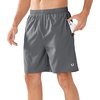 image:imageNORTHYARD Mens Athletic Running Shorts Quick Dry Lightweight Zip Pockets  5 7 9 Inseam Unlined Adjustable Waist Moisture Wicking 4Way Stretch UPF 50 Workout Gym Tennis Basketball HikingSmokegrey