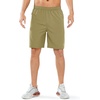 image:imageNORTHYARD Mens Athletic Running Shorts Quick Dry Lightweight Zip Pockets  5 7 9 Inseam Unlined Adjustable Waist Moisture Wicking 4Way Stretch UPF 50 Workout Gym Tennis Basketball HikingKhaki