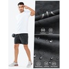 image:imageNORTHYARD Mens Athletic Running Shorts Quick Dry Lightweight Zip Pockets  5 7 9 Inseam Unlined Adjustable Waist Moisture Wicking 4Way Stretch UPF 50 Workout Gym Tennis Basketball HikingCamoblack