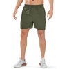 image:imageNORTHYARD Mens Athletic Running Shorts Quick Dry Lightweight Zip Pockets  5 7 9 Inseam Unlined Adjustable Waist Moisture Wicking 4Way Stretch UPF 50 Workout Gym Tennis Basketball HikingArmygreen