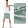image:imageNORTHYARD Mens Athletic Running Shorts Quick Dry Lightweight Zip Pockets  5 7 9 Inseam Unlined Adjustable Waist Moisture Wicking 4Way Stretch UPF 50 Workout Gym Tennis Basketball HikingLodenfrost