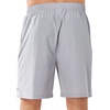 image:imageNORTHYARD Mens Athletic Running Shorts Quick Dry Lightweight Zip Pockets  5 7 9 Inseam Unlined Adjustable Waist Moisture Wicking 4Way Stretch UPF 50 Workout Gym Tennis Basketball HikingGrey