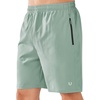 image:imageNORTHYARD Mens Athletic Running Shorts Quick Dry Lightweight Zip Pockets  5 7 9 Inseam Unlined Adjustable Waist Moisture Wicking 4Way Stretch UPF 50 Workout Gym Tennis Basketball HikingLodenfrost