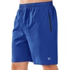 image:imageNORTHYARD Mens Athletic Running Shorts Quick Dry Lightweight Zip Pockets  5 7 9 Inseam Unlined Adjustable Waist Moisture Wicking 4Way Stretch UPF 50 Workout Gym Tennis Basketball HikingRoyalblue