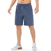 image:imageNORTHYARD Mens Athletic Running Shorts Quick Dry Lightweight Zip Pockets  5 7 9 Inseam Unlined Adjustable Waist Moisture Wicking 4Way Stretch UPF 50 Workout Gym Tennis Basketball HikingFederalblue