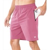 image:imageNORTHYARD Mens Athletic Running Shorts Quick Dry Lightweight Zip Pockets  5 7 9 Inseam Unlined Adjustable Waist Moisture Wicking 4Way Stretch UPF 50 Workout Gym Tennis Basketball HikingPowderpink