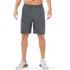 image:imageNORTHYARD Mens Athletic Running Shorts Quick Dry Lightweight Zip Pockets  5 7 9 Inseam Unlined Adjustable Waist Moisture Wicking 4Way Stretch UPF 50 Workout Gym Tennis Basketball HikingSmokegrey