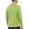 image:imageNORTHYARD Mens Quarter Zip Pullover Athletic Running Shirt Long Sleeve  14 Zip Quick Dry Lightweight Workout Tennis Gym Performance Hiking Sports Golf Balck Sun Protection Cool SPF UPF 50Lightgreenheather