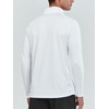 image:imageNORTHYARD Mens Quarter Zip Pullover Athletic Running Shirt Long Sleeve  14 Zip Quick Dry Lightweight Workout Tennis Gym Performance Hiking Sports Golf Balck Sun Protection Cool SPF UPF 50White