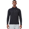 image:imageNORTHYARD Mens Quarter Zip Pullover Athletic Running Shirt Long Sleeve  14 Zip Quick Dry Lightweight Workout Tennis Gym Performance Hiking Sports Golf Balck Sun Protection Cool SPF UPF 50Black