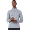 image:imageNORTHYARD Mens Quarter Zip Pullover Athletic Running Shirt Long Sleeve  14 Zip Quick Dry Lightweight Workout Tennis Gym Performance Hiking Sports Golf Balck Sun Protection Cool SPF UPF 50Lightgrey