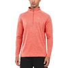 image:imageNORTHYARD Mens Quarter Zip Pullover Athletic Running Shirt Long Sleeve  14 Zip Quick Dry Lightweight Workout Tennis Gym Performance Hiking Sports Golf Balck Sun Protection Cool SPF UPF 50Redheather