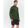 image:imageNORTHYARD Mens Quarter Zip Pullover Athletic Running Shirt Long Sleeve  14 Zip Quick Dry Lightweight Workout Tennis Gym Performance Hiking Sports Golf Balck Sun Protection Cool SPF UPF 50Armygreen