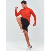image:imageNORTHYARD Mens Quarter Zip Pullover Athletic Running Shirt Long Sleeve  14 Zip Quick Dry Lightweight Workout Tennis Gym Performance Hiking Sports Golf Balck Sun Protection Cool SPF UPF 50Red