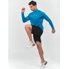 image:imageNORTHYARD Mens Quarter Zip Pullover Athletic Running Shirt Long Sleeve  14 Zip Quick Dry Lightweight Workout Tennis Gym Performance Hiking Sports Golf Balck Sun Protection Cool SPF UPF 50Lakeblue